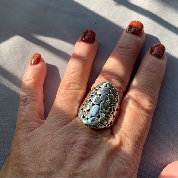 Sterling silver ring - Picture 3 of 4